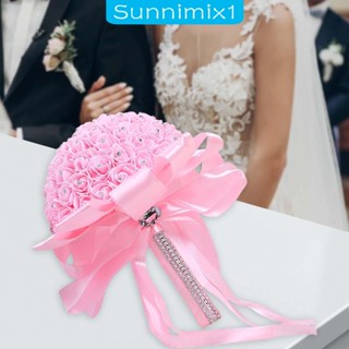 [Sunnimix1] ช่อดอกไม้เจ้าสาว เพื่อนเจ้าสาว งานแต่งงาน โยนช่อดอกไม้ สําหรับพิธี