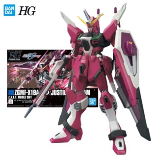 Bandai Original GUNDAM HG Series 1/144 Infinite Justice Gundam Anime Action Figure Assembly Model Toys Collectible Models