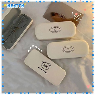 Nextth เคสแว่นตา หนัง PU พิมพ์ลาย แบบพกพา อุปกรณ์เสริม