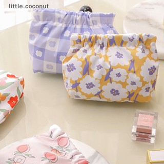 [little.coconut] กระเป๋าใส่เหรียญ หูฟัง แบบพกพา ปิดอัตโนมัติ สําหรับเดินทาง