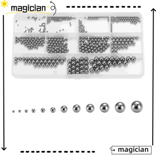 Mag ชุดตลับลูกปืนเม็ดกลม เหล็กอัลลอย 11 ขนาด 2-8 มม. สําหรับทําเฟอร์นิเจอร์ 510 ชิ้น
