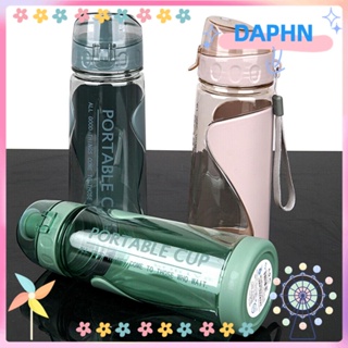 Daphs ขวดน้ําดื่ม แบบใส กันรั่ว ขนาด 500 มล. สําหรับเล่นกีฬา กลางแจ้ง