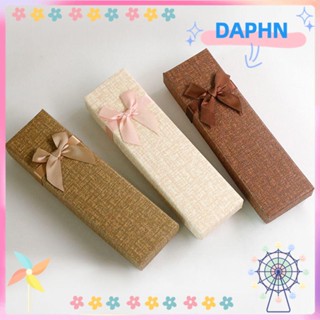 DAPHS กระเป๋าดินสอ ทรงสี่เหลี่ยมผืนผ้า แบบสร้างสรรค์ สําหรับใส่เครื่องเขียน