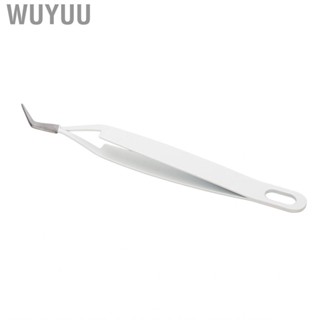 Wuyuu Eyelashes Applicator Tool  Eyelash Extension Tweezer Rustproof for Craft