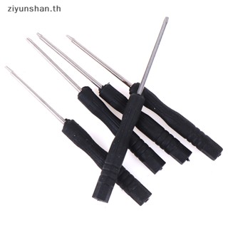 Ziyunshan ชุดไขควง T2+T3+T4+T5+T6 สําหรับซ่อมแซมโทรศัพท์มือถือ 5 ชิ้น