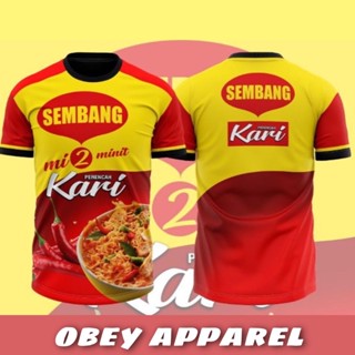 เสื้อยืด พิมพ์ลาย Curry Chat Sublimation