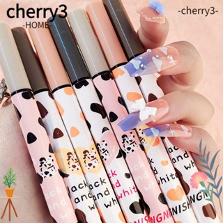 Cherry3 ปากกาอายไลเนอร์ เครื่องสําอาง ตาโต เนื้อลิขวิด