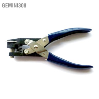 Gemini308 คีมเจาะรูช่องเสียบการ์ดโลหะมือถือแบบพกพารอบรูเจาะคีมสำหรับอลูมิเนียม PVC