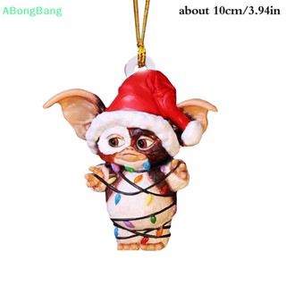 Abongbang Gremlins Gizmo หมวกซานต้า แขวนตกแต่งต้นคริสต์มาส