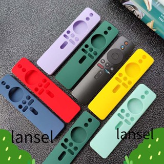 LANSEL เคสรีโมตคอนโทรลแฟชั่น แบบซิลิโคน อุปกรณ์เสริม สําหรับ Xiaomi Box S/4X TV Stick Xiaomi Mi Box S/4X