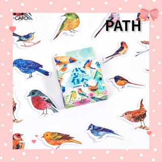 Path สติกเกอร์ ลายนกทวีตตี้ หลากสีสัน สําหรับติดตกแต่งสมุดไดอารี่ DIY