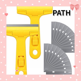 PATH ที่ขูดกระจก ใบมีดโกนยานยนต์ ที่ขูดหน้าต่าง ฉลากขูดกาว สําหรับเครื่องมือกําจัด