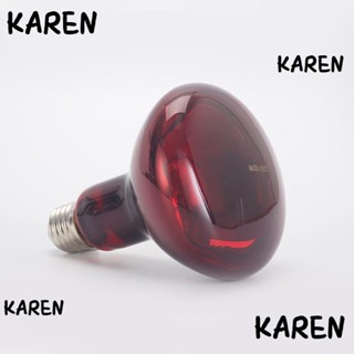 Karen หลอดไฟอินฟราเรดบําบัด 100W IR 2023 R95 บรรเทาอาการปวด 1 ชิ้น