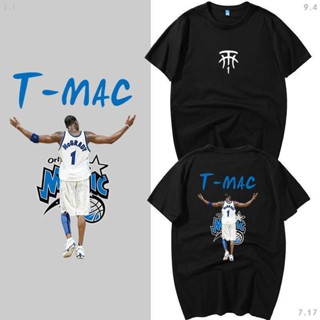  พิมพ์ลาย [S-5XL]เสื้อยืดแขนสั้น พิมพ์ลาย Magic Team No. 1 T-MAC Maddy เสื้อกีฬาบาสเก็ตบอล แขนครึ่ง ทรงหลวม พลัสไซซ์ สํา