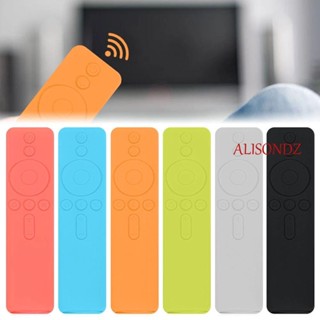 Alisondz เคสรีโมตคอนโทรล ซิลิโคน กันฝุ่น อุปกรณ์เสริมทีวี สําหรับ Mi TV Box For Xiaomi 4a For Xiaomi 4c