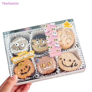 Thevantin แม่พิมพ์อะคริลิคใส รูปฟักทอง แมวผี สําหรับทําคุ้กกี้ ขนมหวาน เค้ก เบเกอรี่