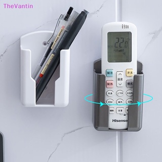 Thevantin ที่วางรีโมตคอนโทรล ติดผนัง กล่องเก็บเครื่องสําอาง ชั้นวางของ กาว บ้าน โทรศัพท์มือถือ ปลั๊กเคส ของดี