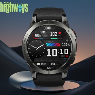 Zeblaze Stratos 3 นาฬิกาข้อมือ Smartwatch หน้าจอ AMOLED วัดอัตราการเต้นหัวใจ มี GPS ในตัว [highways.th]