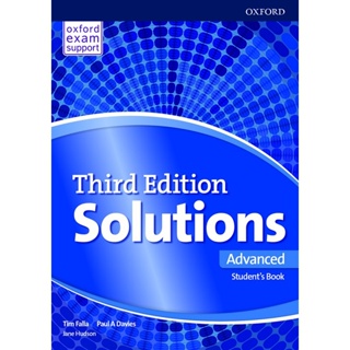 (Arnplern) : หนังสือ Solutions 3rd ED Advanced : Students Book (P)