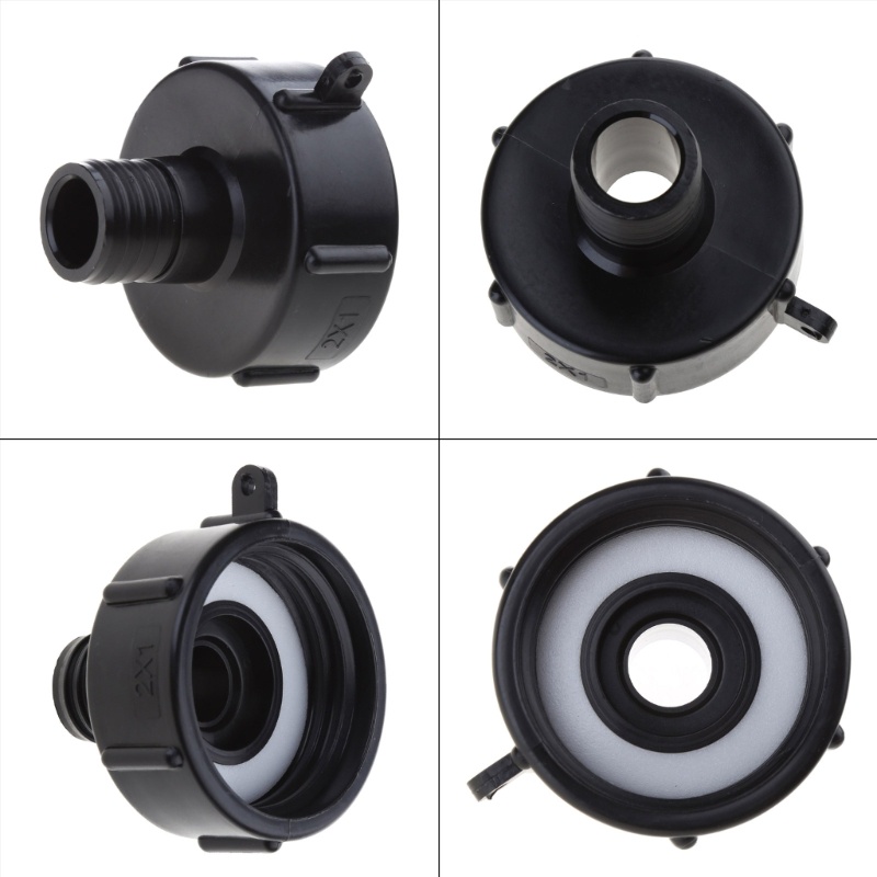 TG 275 330 แกลลอน IBC Tote สําหรับอะแดปเตอร์ถัง 2 36 ด้ายหยาบ NPT อะแดปเตอร์