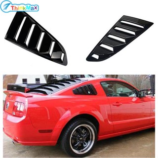 สปอยเลอร์ฝาครอบช่องแอร์รถยนต์ ด้านข้าง ด้านหลัง สําหรับ 2 door coupe Ford Mustang 2005-2020 1 คู่