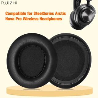 แผ่นโฟมนุ่ม แบบเปลี่ยน สําหรับหูฟังไร้สาย SteelSeries Arctis Nova Pro