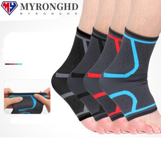 Myronghd สนับข้อเท้า สําหรับเล่นกีฬาบาสเก็ตบอล 1 คู่