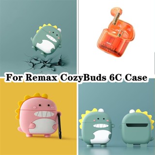 【Ĕĕ】เคสหูฟัง แบบนิ่ม ลายการ์ตูน สําหรับ Remax CozyBuds 6C Remax CozyBuds 6C