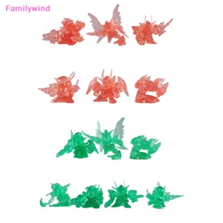 Familywind&gt; ฟิกเกอร์กันดั้ม Bandai SD Gundam FC Gashapon สไตล์ญี่ปุ่นย้อนยุค ของแท้ 6 ชิ้น ต่อชุด 08 ปี