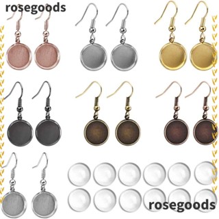 Rosegoods1 ต่างหูสตั๊ด แบบล็อคด้านหลัง สําหรับต่างหู