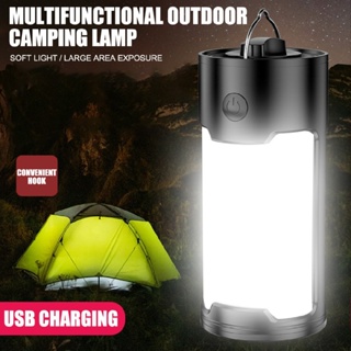 Portable w/ Hook Camping Hiking Tent Light Lantern LED Lamp Outdoor Emergency