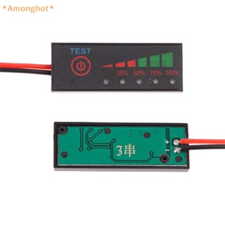 Amonghot&gt; โมดูลลิเธียมลิเธียมลิเธียม หน้าจอ LCD แสดงระดับความจุ 1 ชิ้น