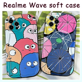 FOR REALME C55 5 5S 5i 6i 7i 6 C11 C12 C17 C20 C25 PRO cry Wave Case