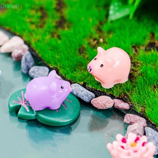 &lt;Dream&gt; ฟิกเกอร์หมูน่ารัก สร้างสรรค์ สําหรับตกแต่งบ้าน สวน DIY 5 ชิ้น