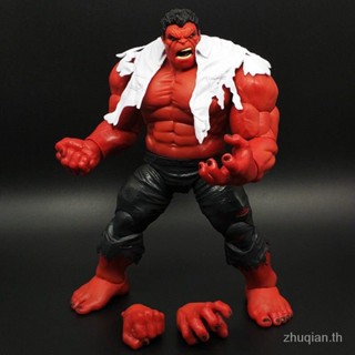 Special Offer for new products Hulk hand-made model movable doll red giant general rose stone man rhinoceros man red Tank toy