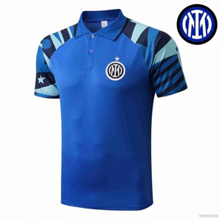 เสื้อโปโลแขนสั้น ลายทีมชาติฟุตบอล Inter Milan HQ7 2022-2023 พลัสไซซ์ สําหรับผู้ชาย และผู้หญิง QH7