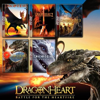 Blu-ray Dragonheart มังกรไฟหัวใจเขย่าโลก ภาค 1-5 Bluray หนัง มาสเตอร์ เสียงไทย (เสียงแต่ละตอนดูในรายละเอียด) Blu-ray