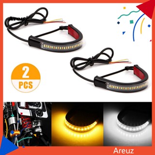 Are ไฟสัญญาณ LED ABS 1W 12V ติดตั้งง่าย ป้องกันการกัดกร่อน แบบเปลี่ยน สําหรับรถจักรยานยนต์ 1 คู่