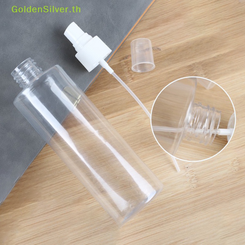Goldensilver ขวดเปล่าพลาสติกใส ขนาดเล็ก แบบพกพา TH