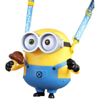 Universal Studios Korea Minion ถังป๊อปคอร์น ไอศกรีมกินมินเนี่ยนบ๊อบ ถังเก็บมินเนี่ยน