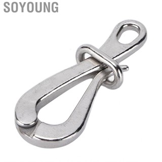 Soyoung Pelican Hook 316 Stainless Steel Polished Quick Release Shackle for Nautical Marine