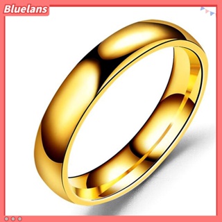 Bluelans แหวนหมั้น เรียบง่าย เครื่องประดับ สําหรับบ้าน