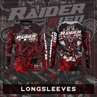 150 ยอดนิยม เสื้อแขนยาว raider v2 (เต็มชุด) เสื้อผ้าปั่นจักรยาน yamaha แขนยาว