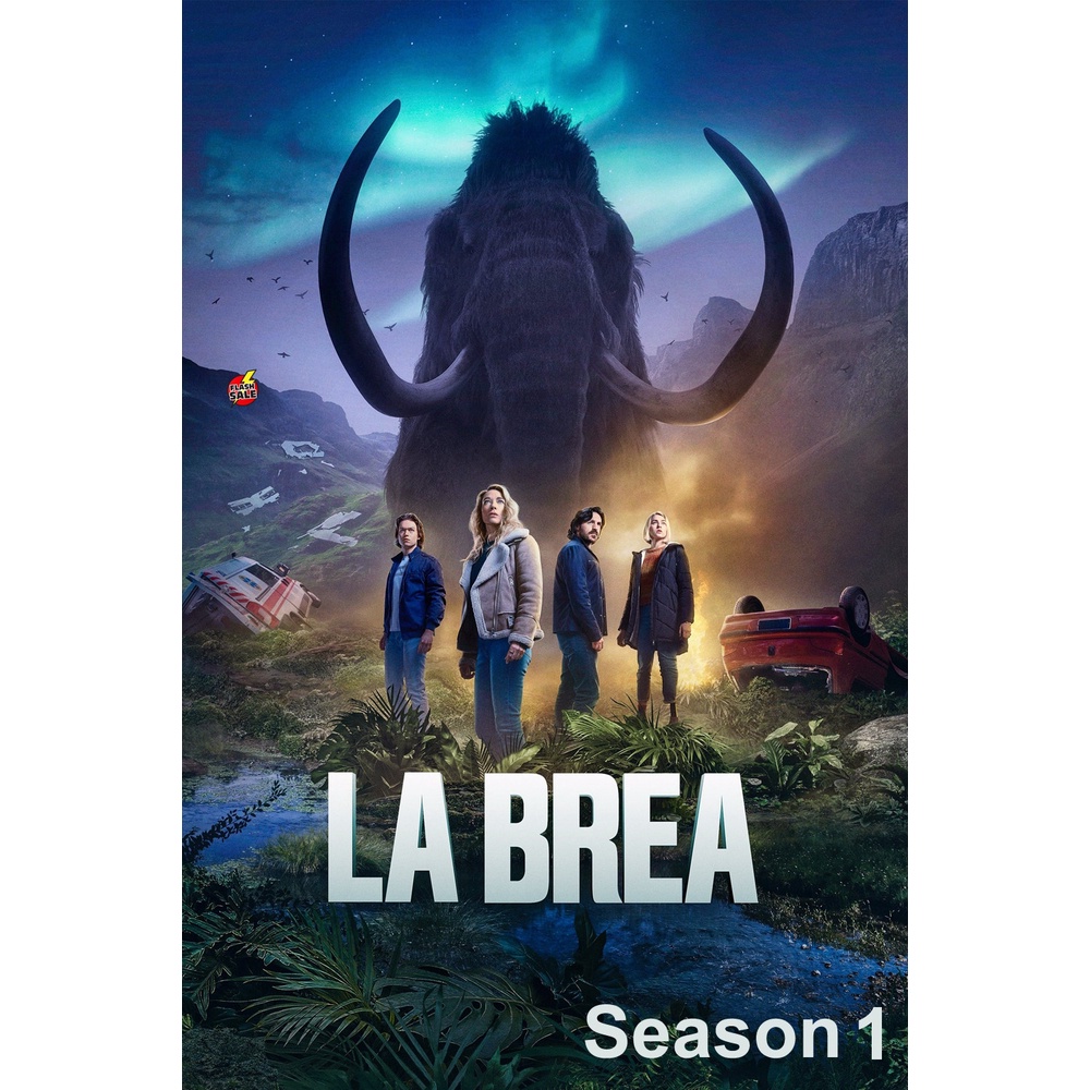 DVD ดีวีดี La Brea Season 1 (2021) ลาเบรีย ผจญภัยโลกดึกดำบรรพ์ (10 ตอน) (เสียง อังกฤษ | ซับ ไทย/อังก