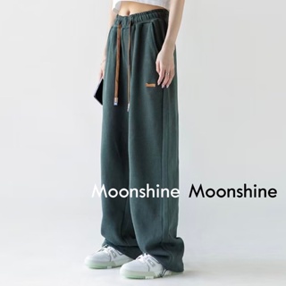 Moon  กางเกงขายาว คาร์โก้ กางเกง เชือกอเมริกันคลาสิค Cargo pants 2023 NEW 080113 ทันสมัย Stylish Beautiful Unique A90M01R 36Z230909