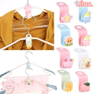 Lilac ไม้แขวนเสื้อ กันลื่น ตะขอตัว S ประหยัดพื้นที่ ไม้แขวนเสื้อ