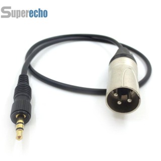 สายสัญญาณเสียง XLR 3 Pin 3.5 มม. สําหรับไมโครโฟน Sony UWP D11 D21 [superecho.th]