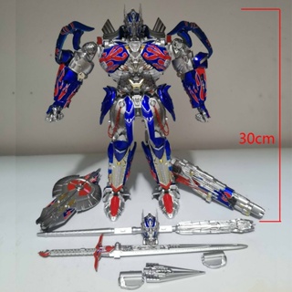 โปรโมชั่น ของเล่นหุ่นยนต์แปลงร่าง อนิเมะ Optimus bs03 UT R-02 Knight Warrior Op Commander Transformation