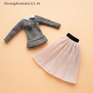 Strongaromatic ชุดเสื้อผ้าแฟชั่น สําหรับตุ๊กตา 1/6 30 ซม. 1 ชุด