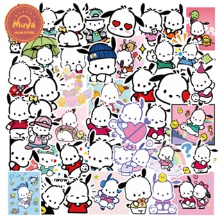 Muya สติกเกอร์ไวนิล ลายการ์ตูน Sanrio Pachacco กันน้ํา สําหรับติดตกแต่งแล็ปท็อป 50 ชิ้น